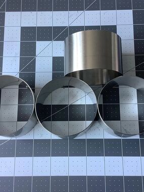 Cake tools, metal, Set 4 pcs.